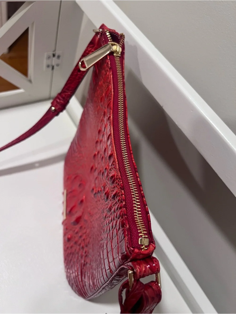 Brahmin Katie Crossbody Bag (Red) - Picture 6 of 9